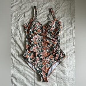 Floral One-Piece Swimsuit